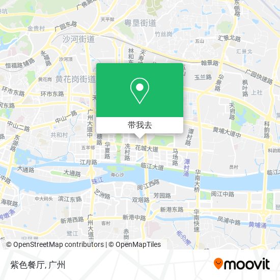 紫色餐厅地图