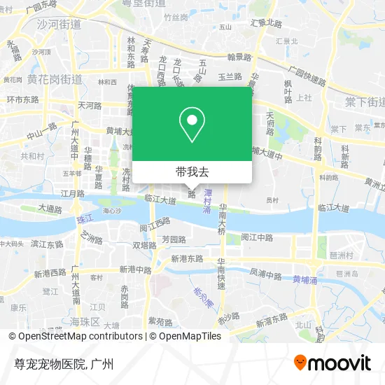 尊宠宠物医院地图