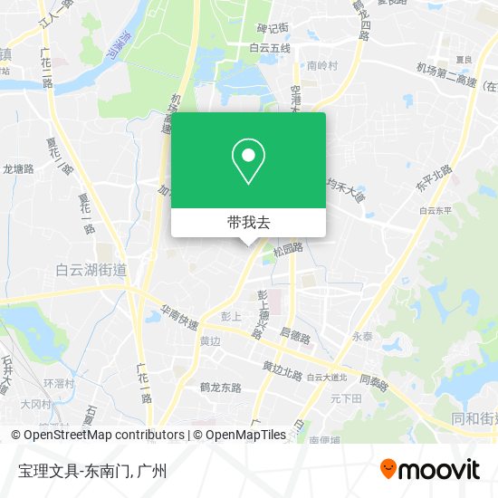 宝理文具-东南门地图