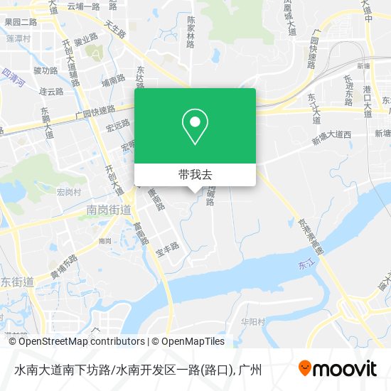 水南大道南下坊路/水南开发区一路(路口)地图