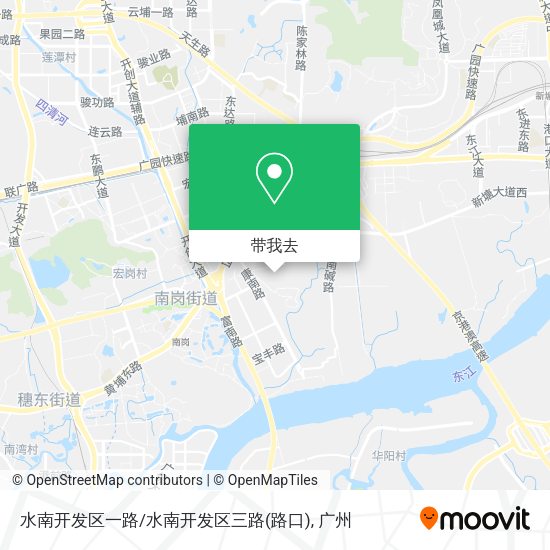 水南开发区一路/水南开发区三路(路口)地图