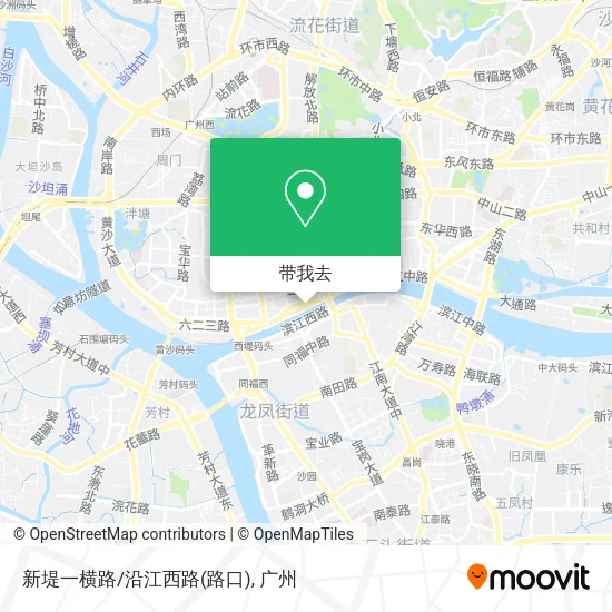 新堤一横路/沿江西路(路口)地图