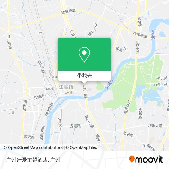 广州纤爱主题酒店地图