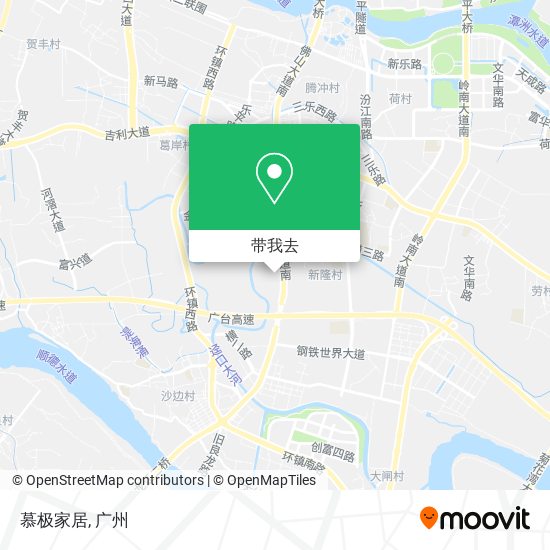 慕极家居地图