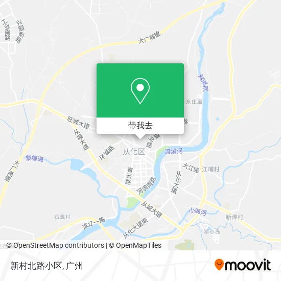 新村北路小区地图