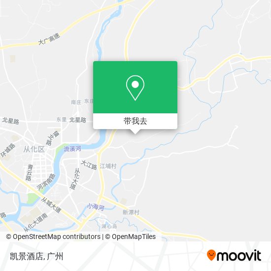 凯景酒店地图