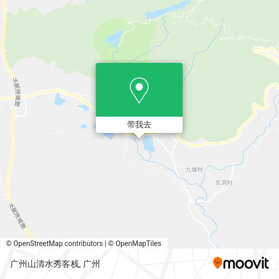 广州山清水秀客栈地图