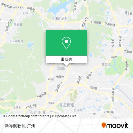 新导航教育地图