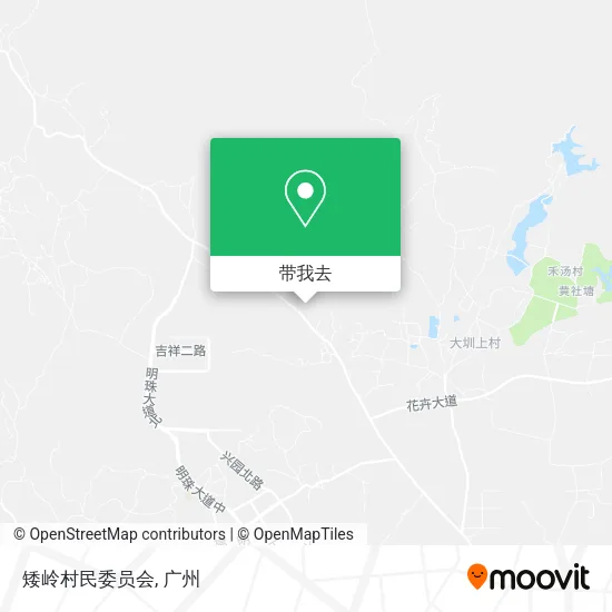 矮岭村民委员会地图