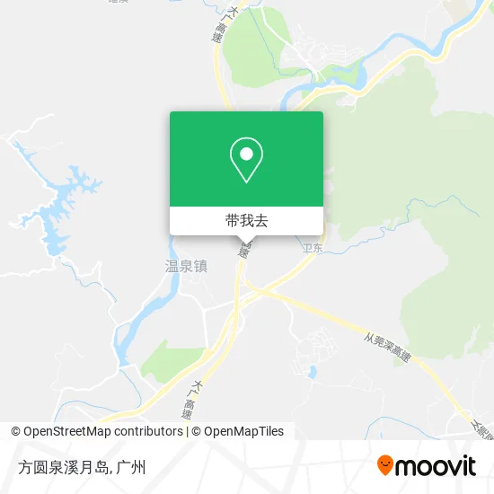 方圆泉溪月岛地图