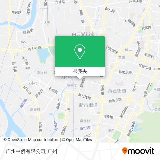 广州中侨有限公司地图