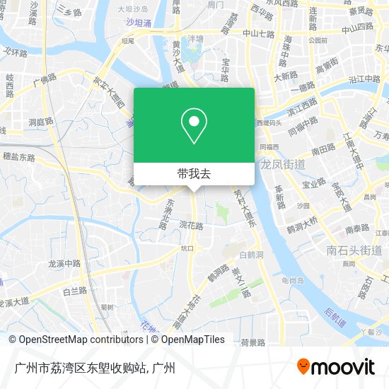 广州市荔湾区东塱收购站地图