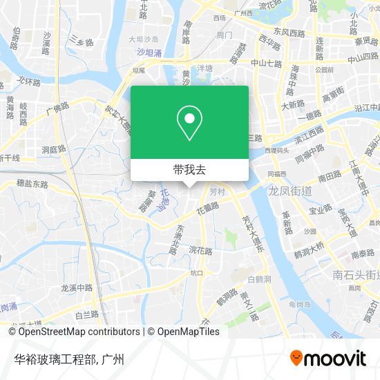 华裕玻璃工程部地图