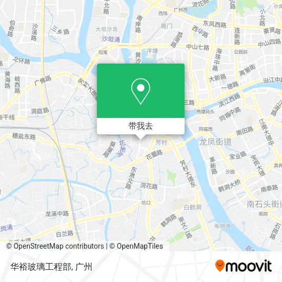 华裕玻璃工程部地图