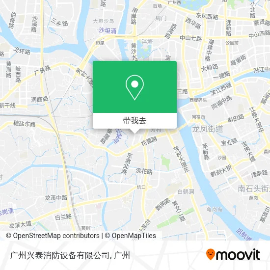 广州兴泰消防设备有限公司地图