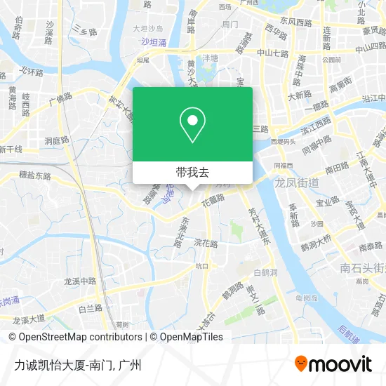 力诚凯怡大厦-南门地图