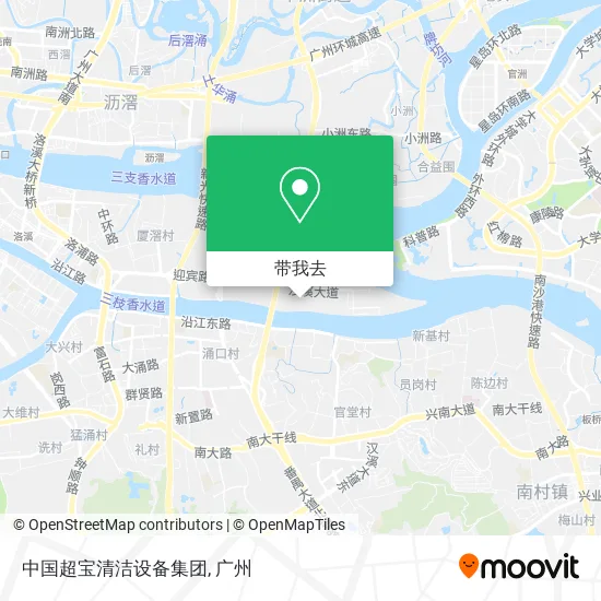 中国超宝清洁设备集团地图