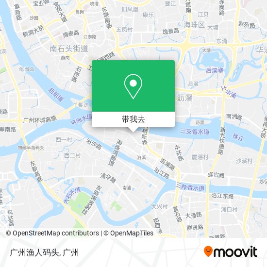 广州渔人码头地图