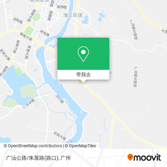 广汕公路/朱屋路(路口)地图