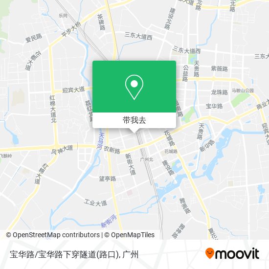 宝华路/宝华路下穿隧道(路口)地图