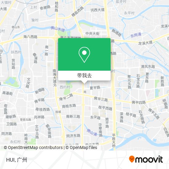 HUI地图