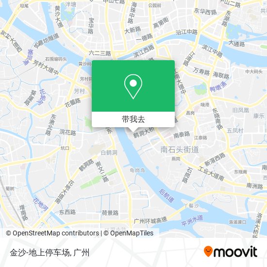 金沙-地上停车场地图