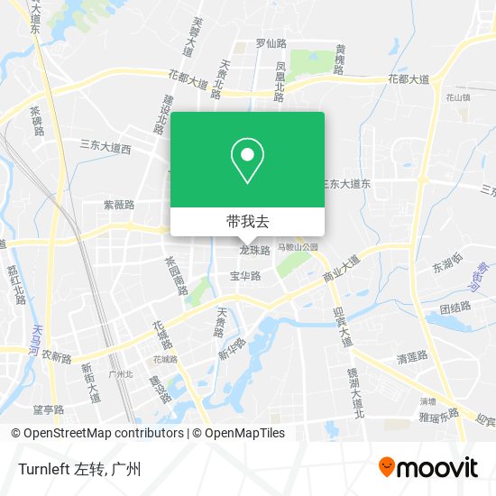 Turnleft 左转地图