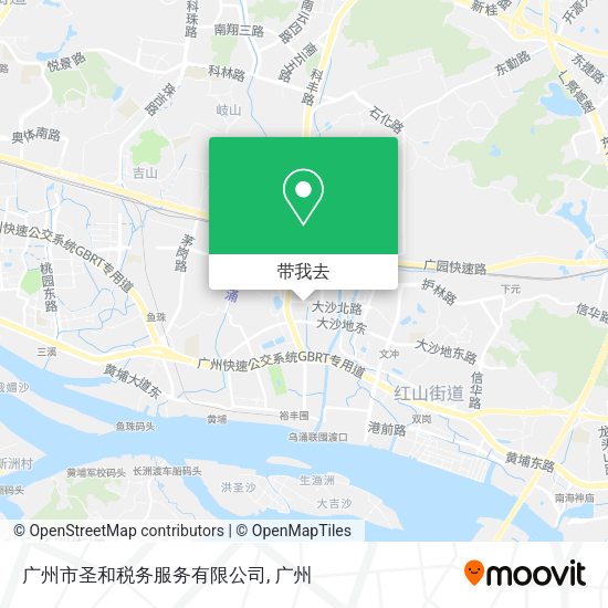 广州市圣和税务服务有限公司地图