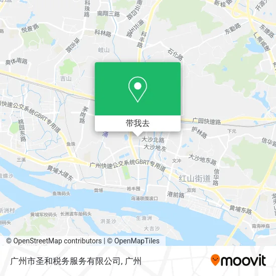 广州市圣和税务服务有限公司地图
