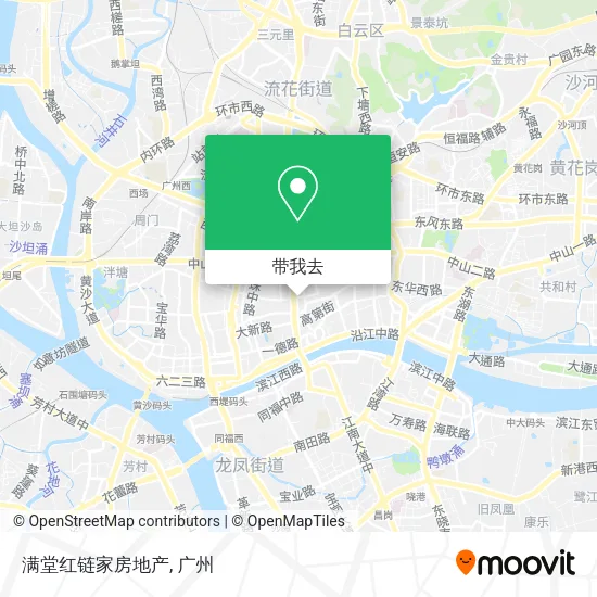 满堂红链家房地产地图