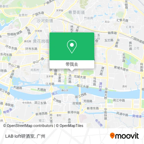 LAB·loft研酒室地图