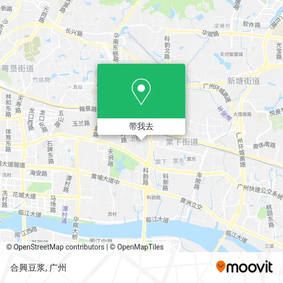 合興豆浆地图