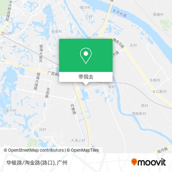 华银路/淘金路(路口)地图