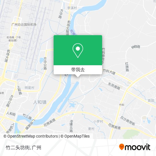 竹二头坊街地图