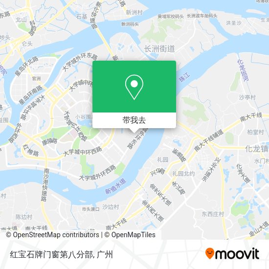 红宝石牌门窗第八分部地图