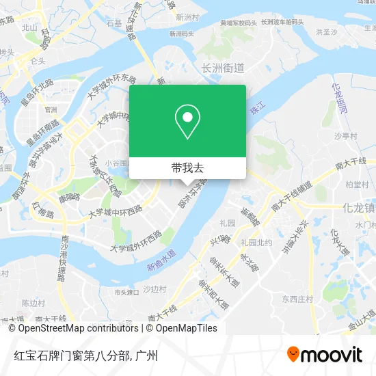 红宝石牌门窗第八分部地图