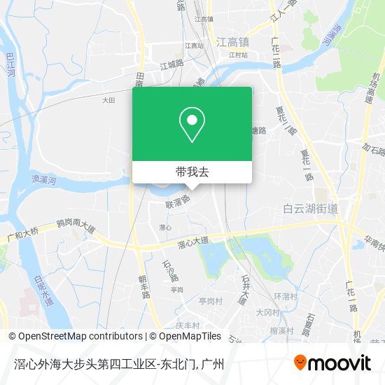 滘心外海大步头第四工业区-东北门地图