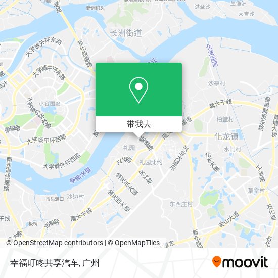 幸福叮咚共享汽车地图