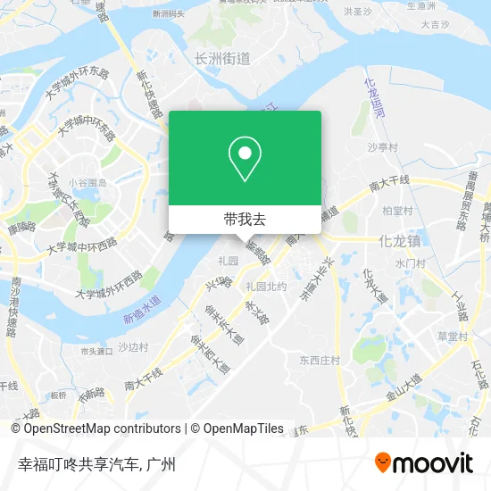幸福叮咚共享汽车地图
