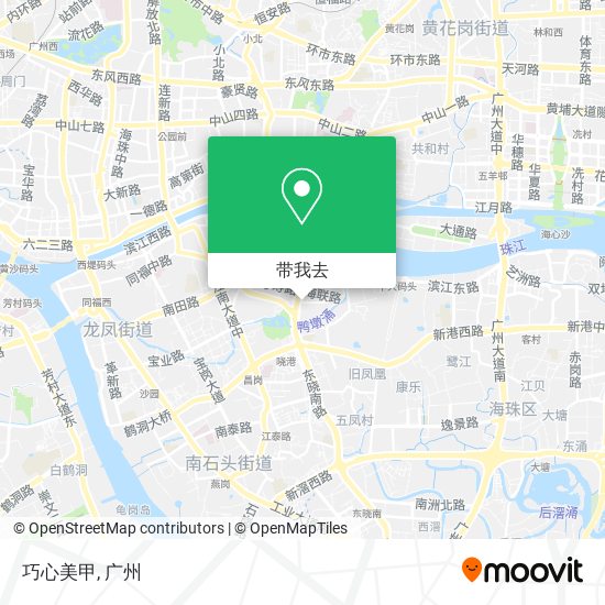 巧心美甲地图