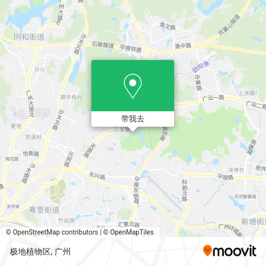 极地植物区地图