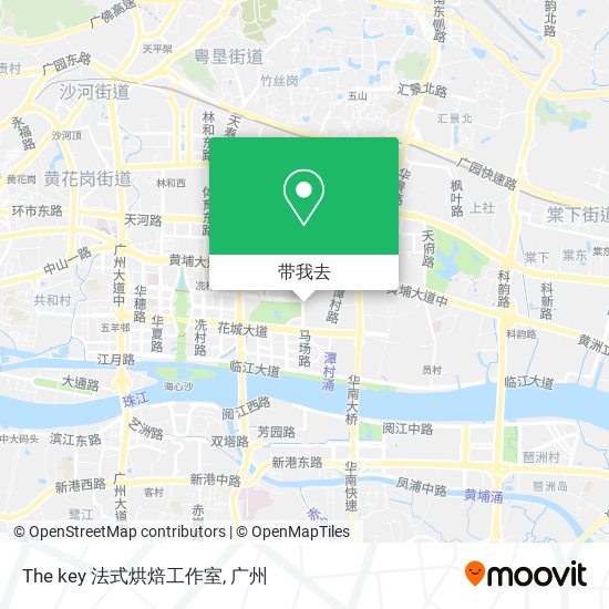 The key 法式烘焙工作室地图