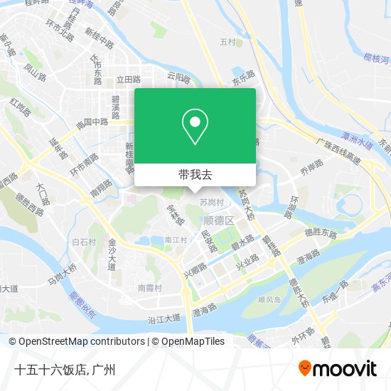 十五十六饭店地图