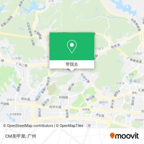 CM美甲屋地图