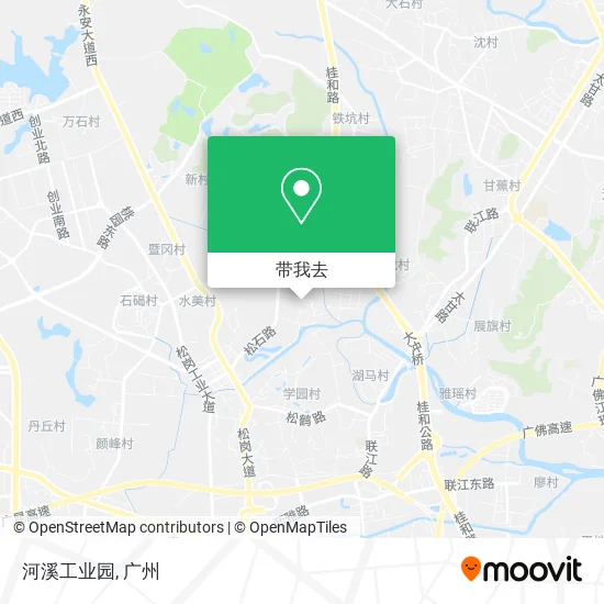 河溪工业园地图
