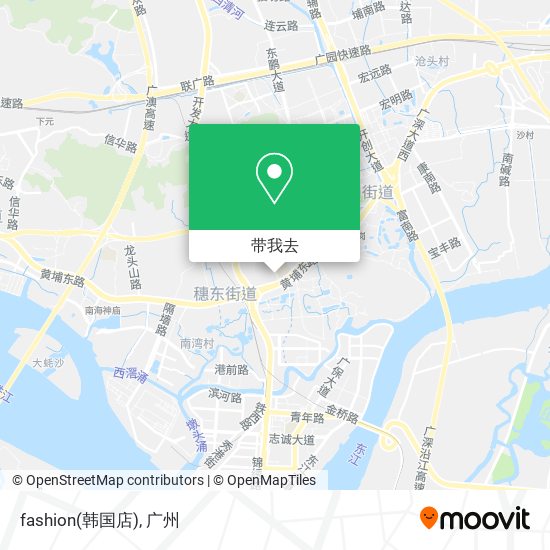 fashion(韩国店)地图