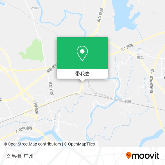文昌街地图