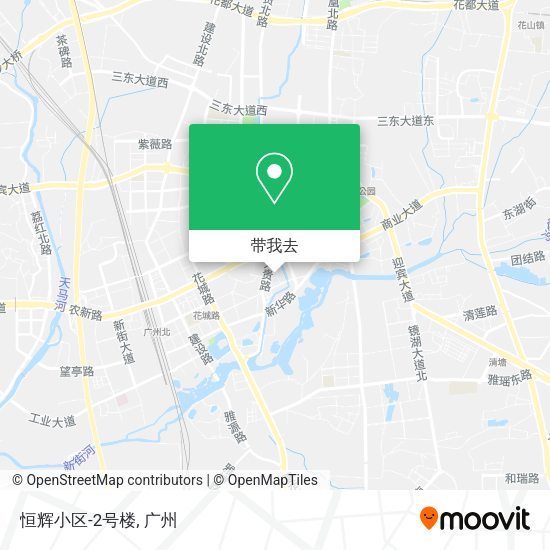 恒辉小区-2号楼地图