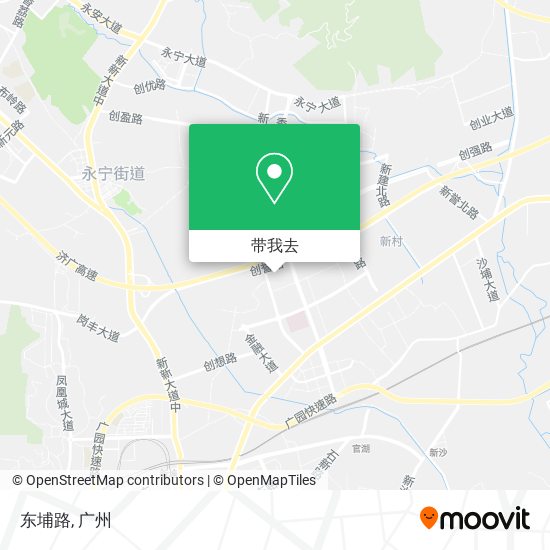 东埔路地图