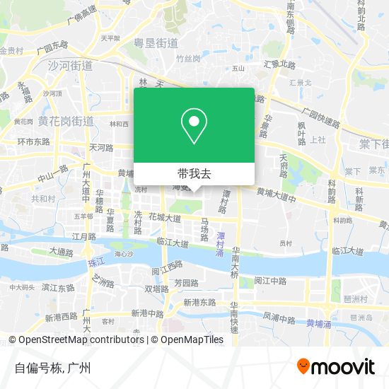自偏号栋地图
